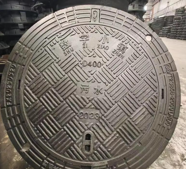 青川球墨铸铁防沉降井盖展示